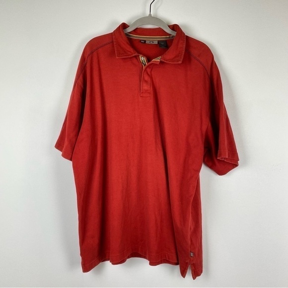 REI Red Snap Front UPF 50+ Polo Shirt, Size XL - Picture 1 of 14